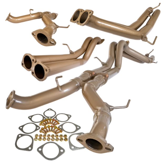 Pacemaker King Brown 3&quot; Stainless Exhaust - Toyota LandCruiser 200 Series 4.5L TD DPF Back System