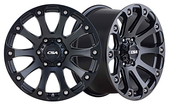 CSA Bullet Satin Black Alloy - 18X9 6/139.7 P35