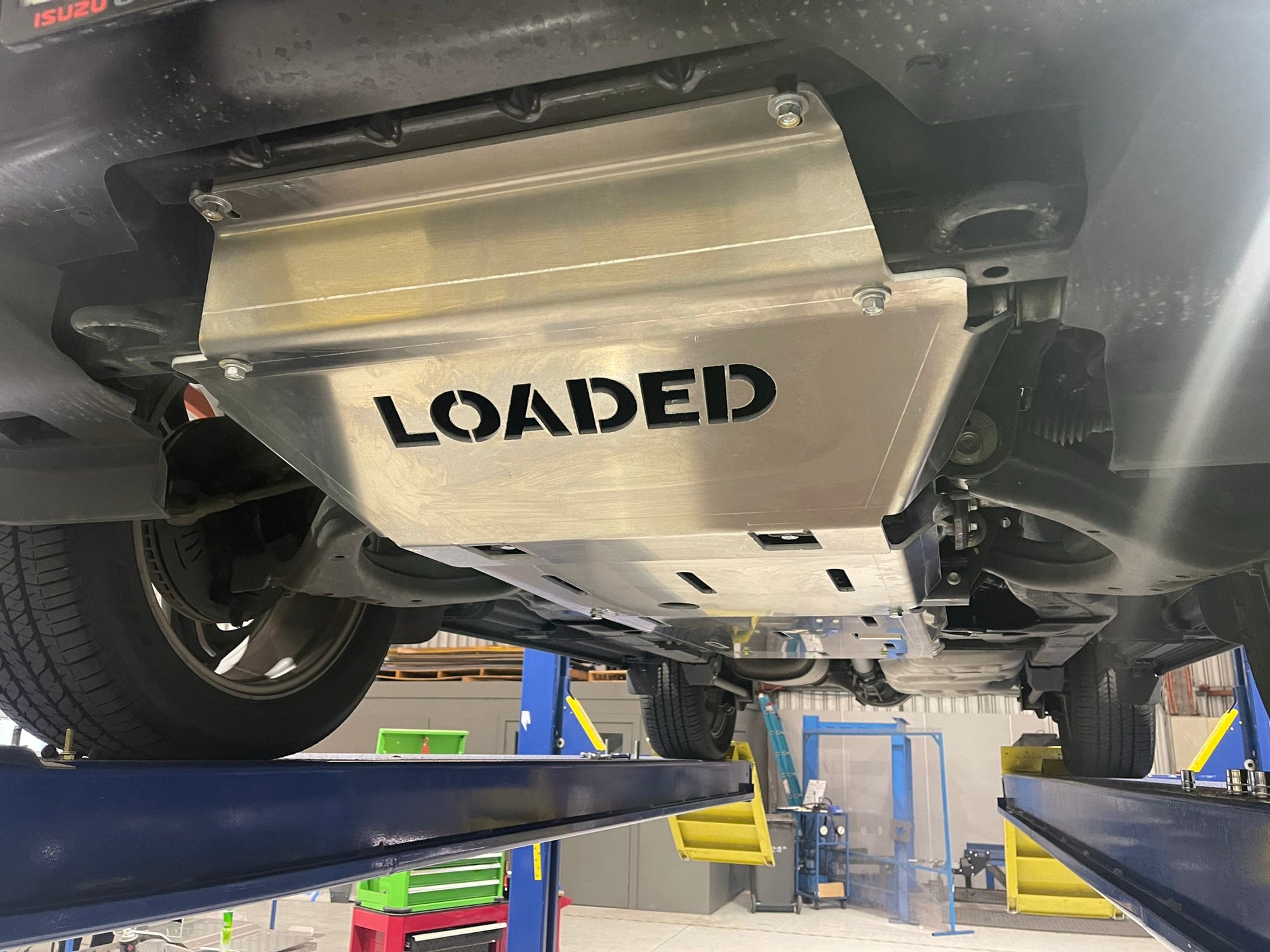 Type 1 front plate (raw alloy finish).