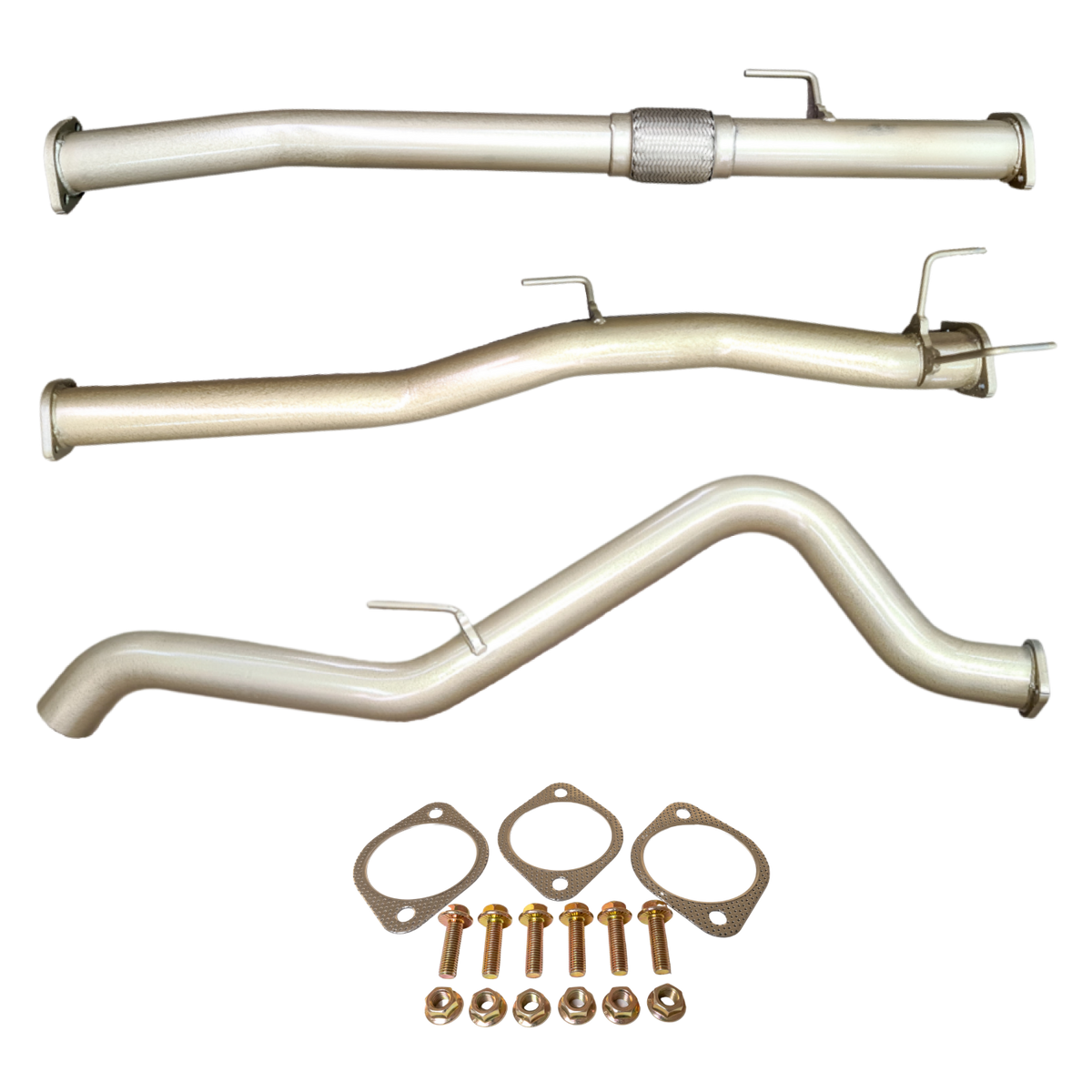 Pacemaker King Brown 3&quot; Stainless Exhaust - Isuzu D-MAX (07/2020 - Current) 3.0L TD DPF Back System