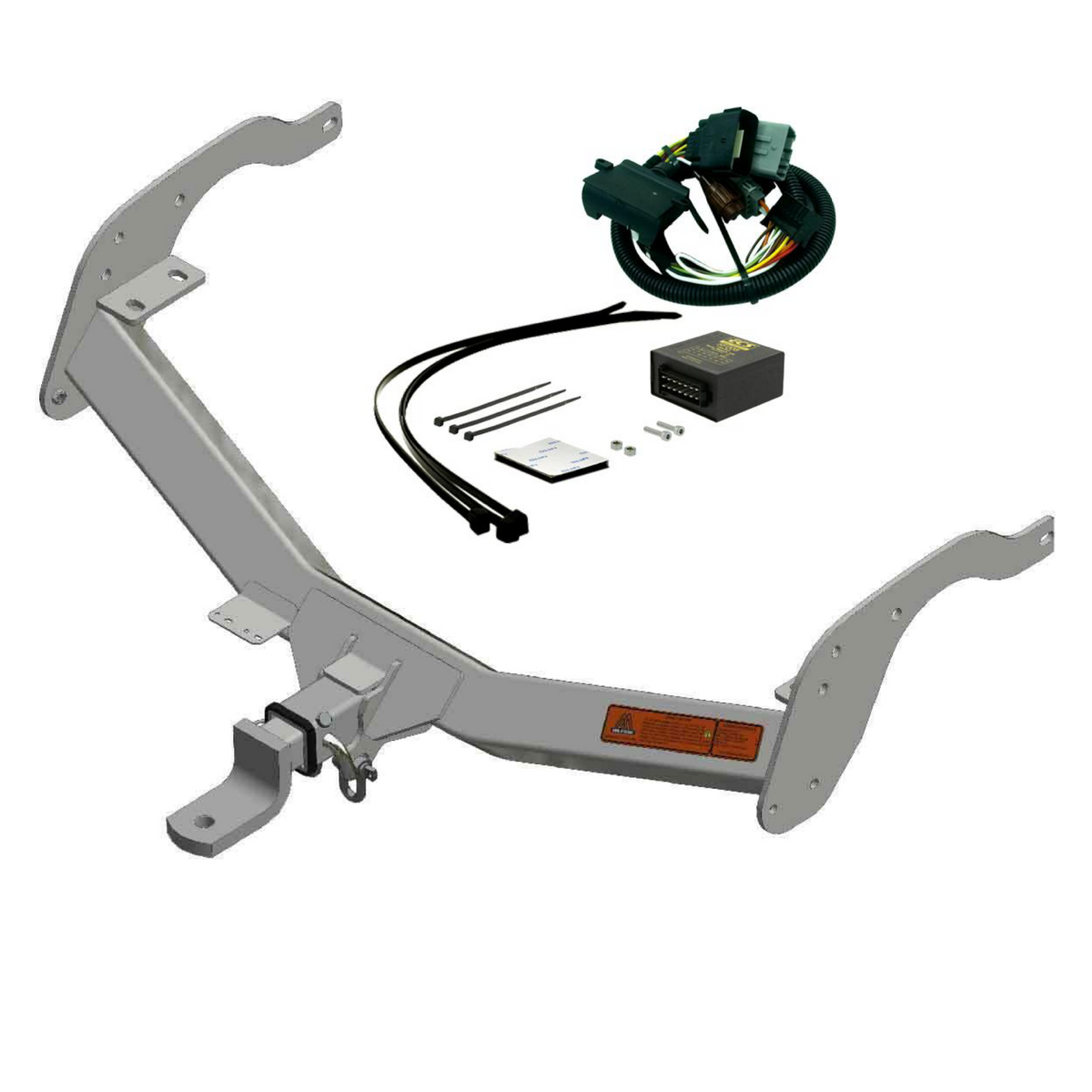 Milford Heavy Duty Semi-Concealed Towbar - Ford Ranger (11/2011 - Current)