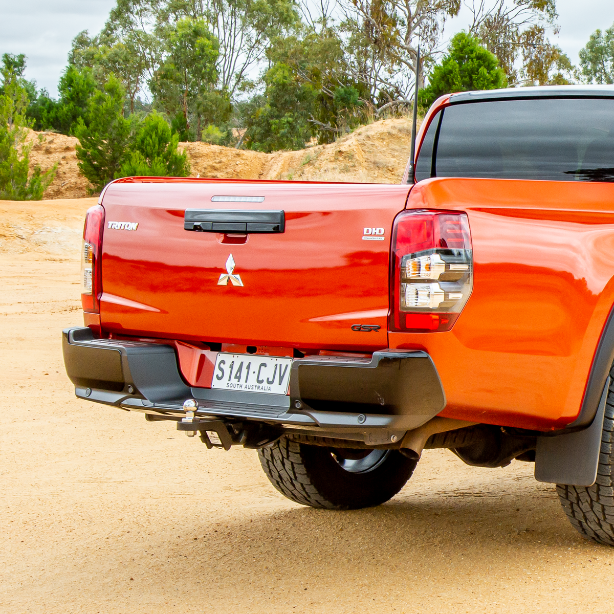 Pacemaker King Brown 3&quot; Stainless Exhaust - Mitsubishi MQ And MR Triton 2.4L TD DPF Back System