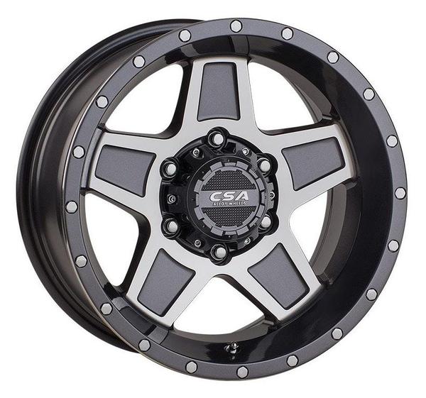 CSA Dakar Gunmetal Alloy - 16X8 5/150 N6